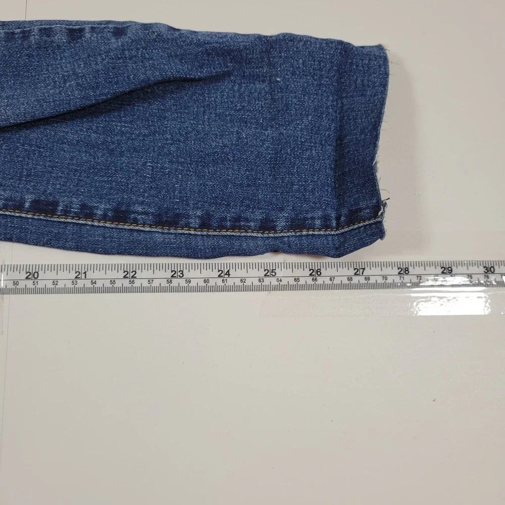 STS Blue Piper Ankle Skinny Jeans Womens 27 Blue Excellent Distressed Pearl Gem‎